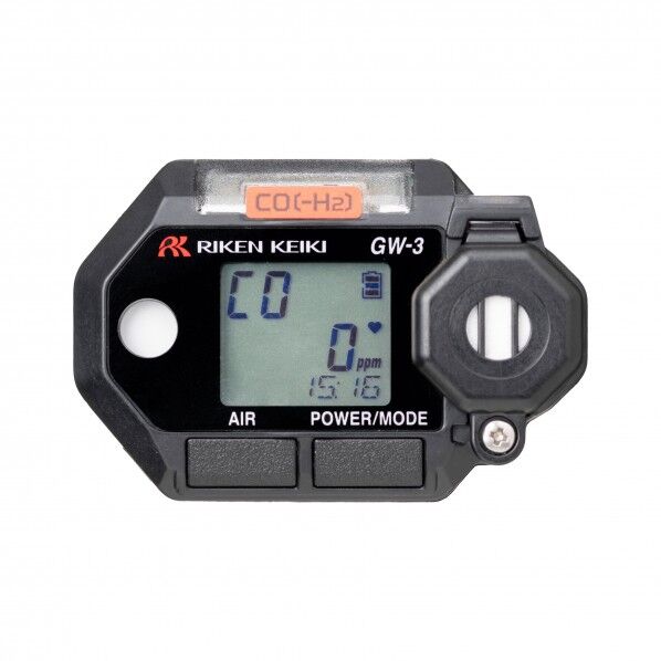 腕時計型一酸化炭素計（水素干渉低減）