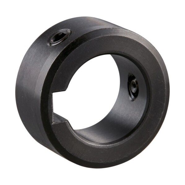 セットカラー キー溝付 黒染め