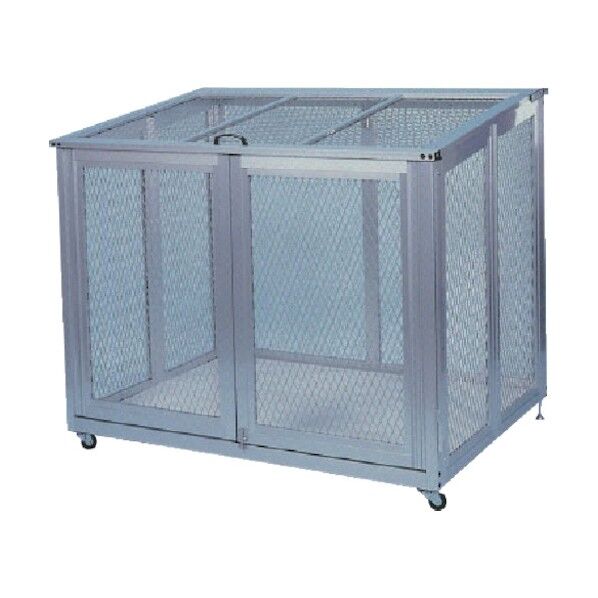 ゴミ箱 ジャンボアルミメッシュ AT910