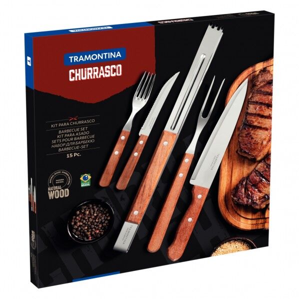 バーベキュー道具 15pc