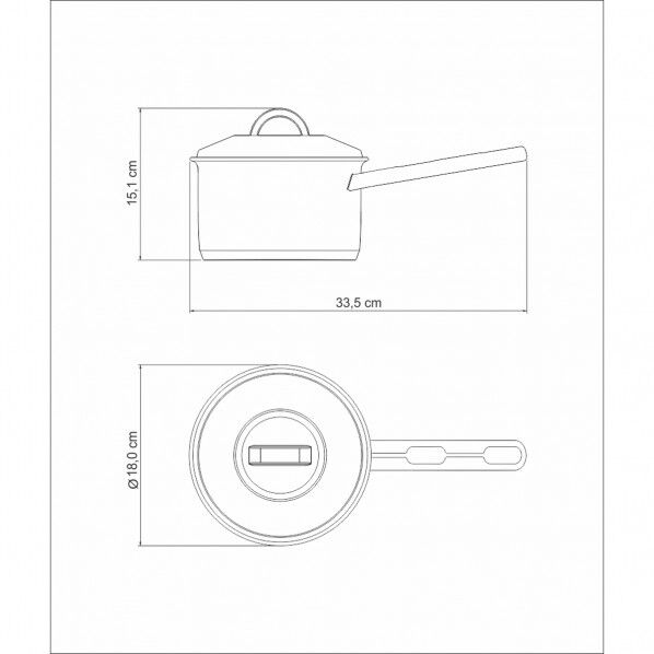 ソラール ストックホﾟット手付 16cm