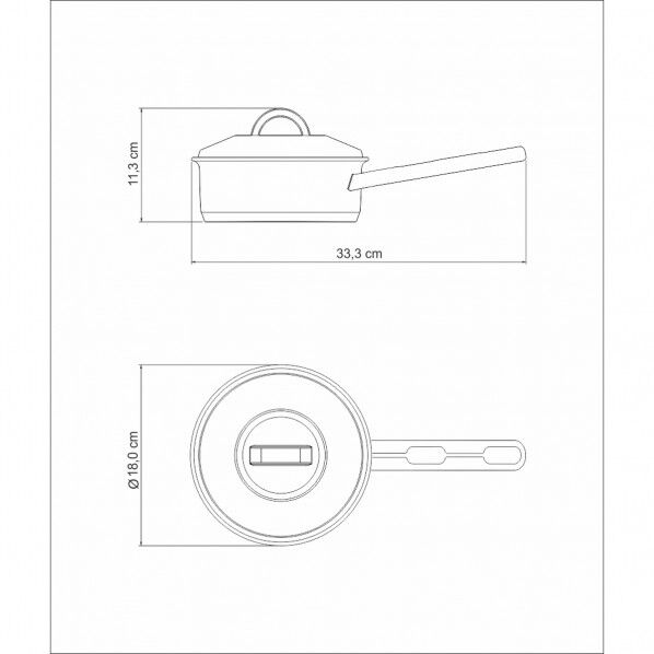 ソラール ソースパン 16cm