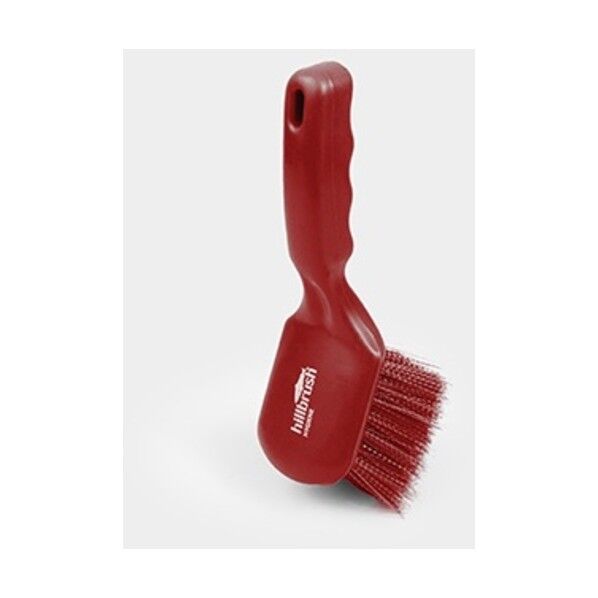 HillBrush ショートハンドルブラシ(ソフト)赤 254X72 D5RESR 1本...