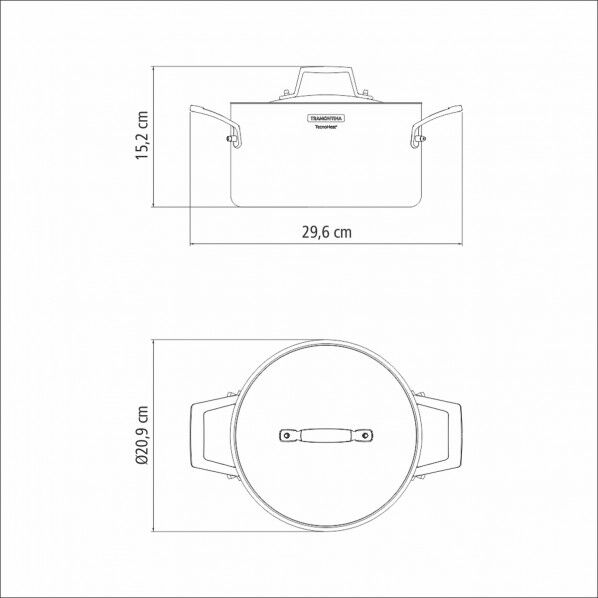 クﾞラーノ テﾞィーフﾟキャセロール 20cm 3.80l