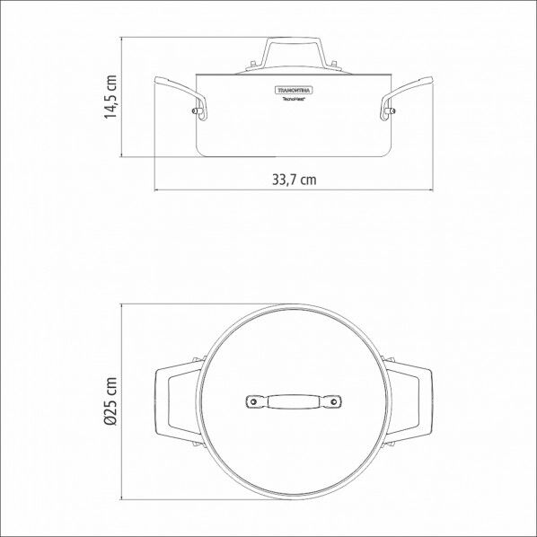 クﾞラーノ キャセロール 24cm 4.70l