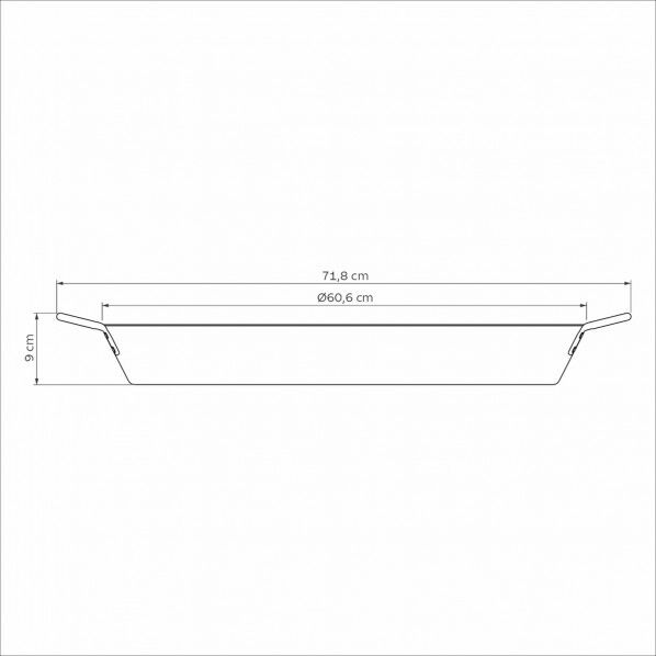 プロフェッショナル パエリア鍋 45cm