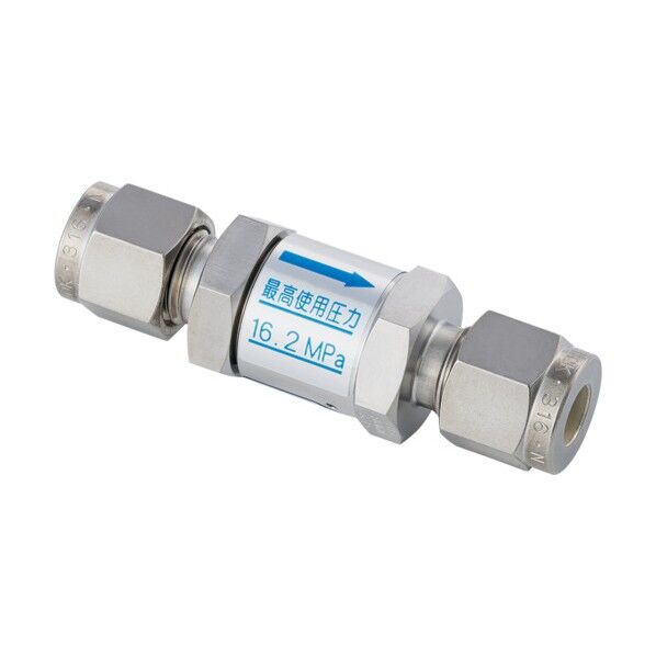 SUS鋼製ラインチャッキバルブ＿16．2MPa＿FUCL-915