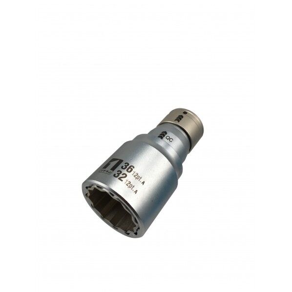 MUST インパクトレンチWソケットQC1/2 32×36