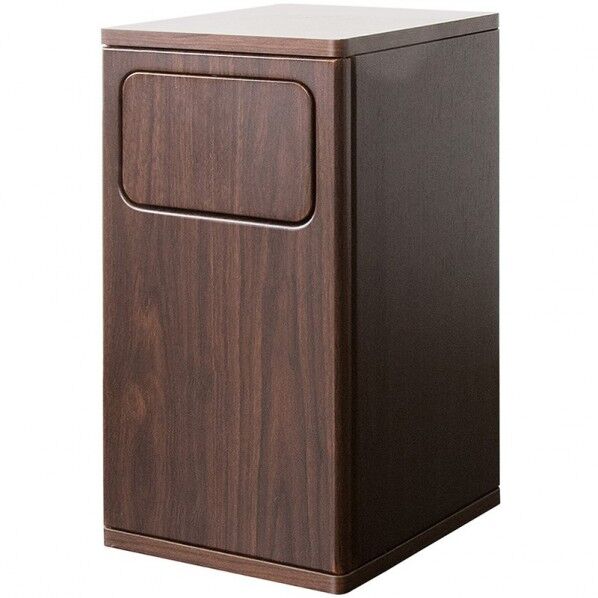 ウッドプッシュダストボックス Empro(エンプロー) 20Lサイズ ブラウン