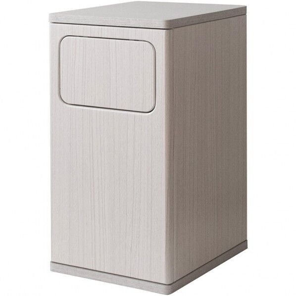 ウッドプッシュダストボックス Empro(エンプロー) 20Lサイズ ホワイト