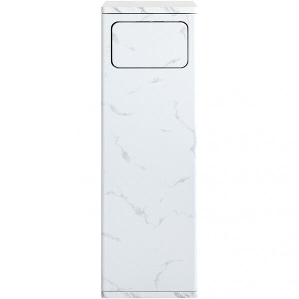 木製プッシュダストボックス Empro(エンプロー) 45Lサイズ 大理石柄ホワイト