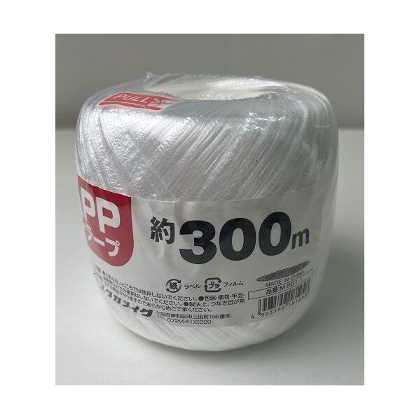 M-501-1PPテーフﾟ玉巻白