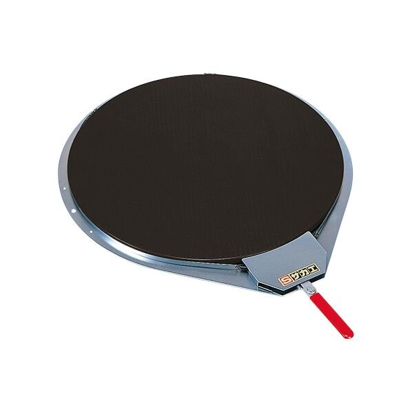 クルクル回転盤(KH/スチールタイプ/ゴムマット付/バンド式ハンドストッパー付)