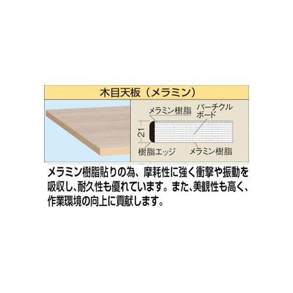 メラミン天板(天板厚21/木目/パーチクル)