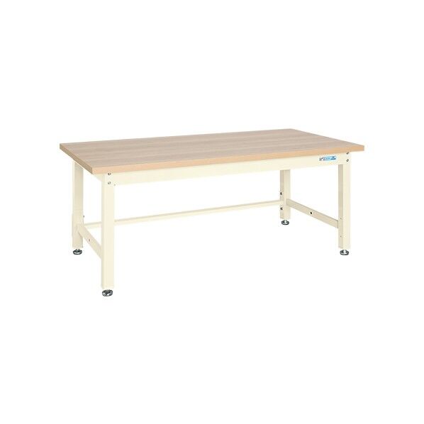 重量作業台(KW/耐荷重2000kg/木目メラミン天板/H740)