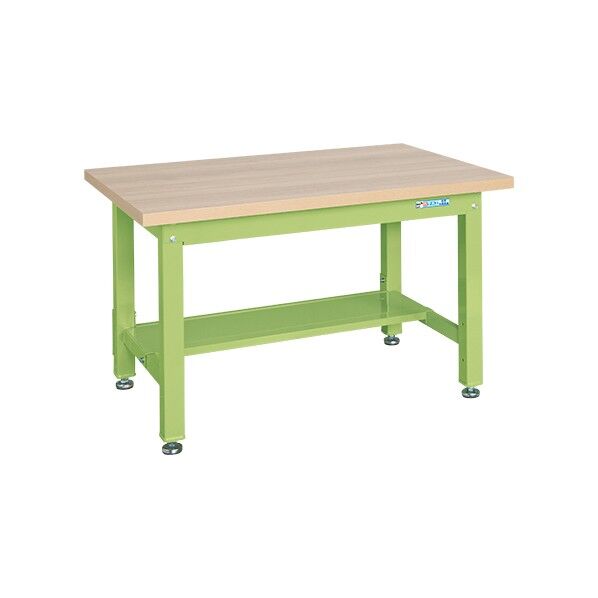 重量作業台(KW/耐荷重2000kg/木目メラミン天板/H740)