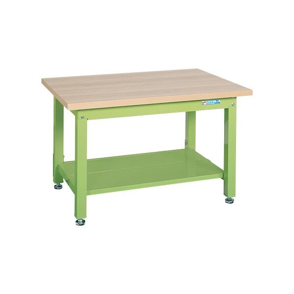 重量作業台(KW/耐荷重2000kg/木目メラミン天板/H740)