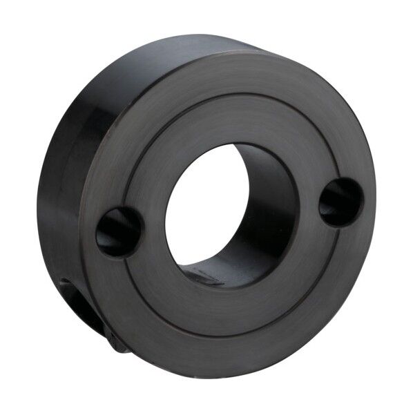 クサビカラー 2穴 黒染め