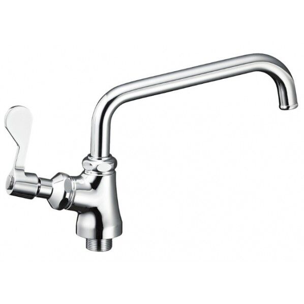 厨房用立形上向自在水栓 190×92×163(mm) 700g シルバー A5371L-13