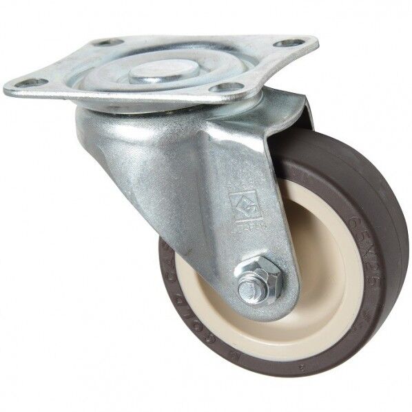 東正車輌 ゴールドキャスター 中荷重 自在キャスター 65φ ウレタン車 SJ-65U 1個