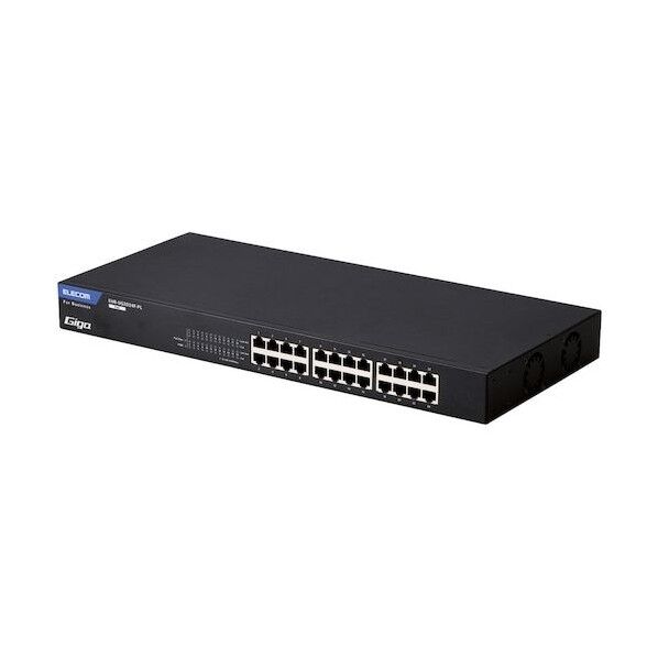  【法人専用品】法人向けスイッチングハブ アンマネージ Giga PoE 24ポート 3年保証 EHB-UG2D24F-PL 1点