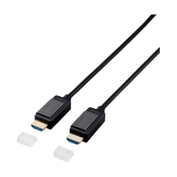  【法人専用品】長尺HDMIケーブル アクティブオプティカル 4K対応 無給電タイプ 10m DH-HDLOA10BK 1点...