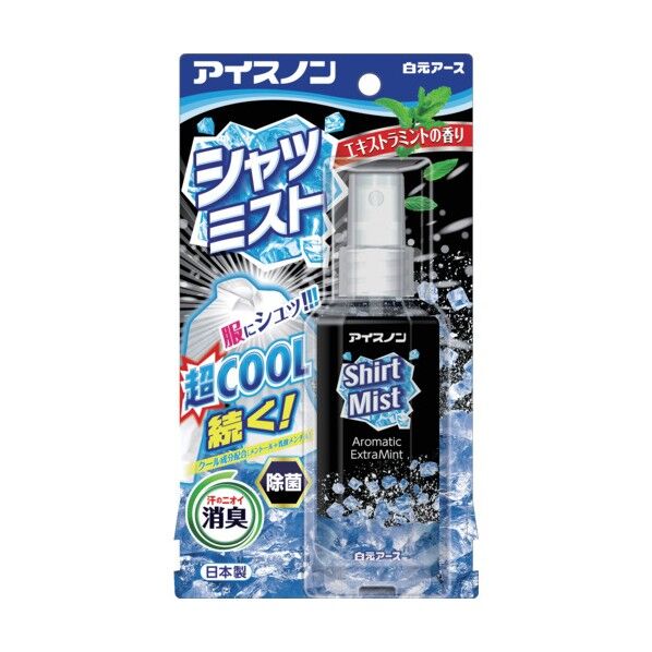 アイスノン シャツミスト エキストラミントの香り 100mL 02432-0 1本