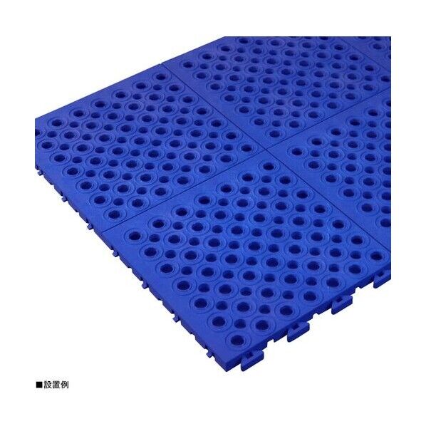 ソフトチェッカー本体250X250青 600 g 422-001