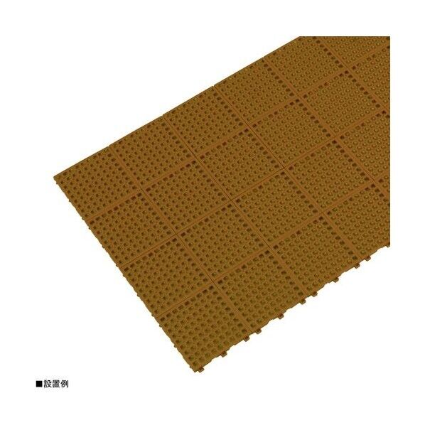 ネパックマット 本体 150X150 ブラウン 421-0050 1点
