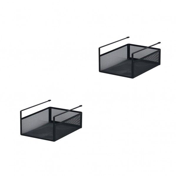 吊り式バスケット2個セット ブラック HGB-08x2pcs BK 1セット