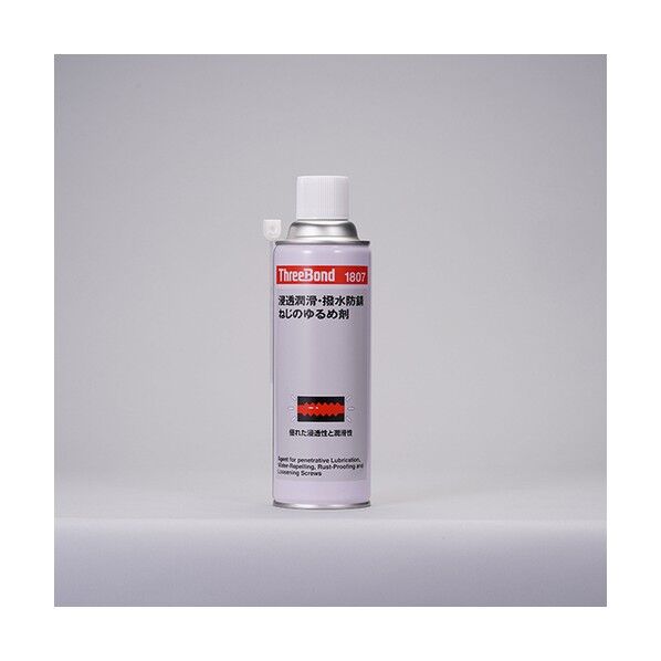 スリーボンド 浸透潤滑防錆剤ネジゆるめ剤TB1807480ml 黄褐色透明 67 x 67 x 218 mm TB1807...