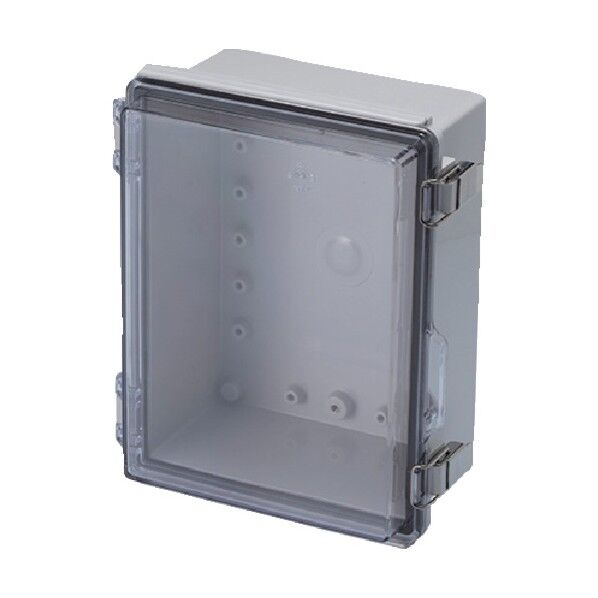 防水・防塵ボックス 透明/ホワイトグレー 160×210×100 BCAP162110T 1点