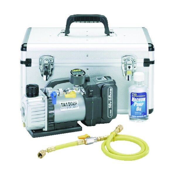 タスコ 充電式真空ポンプ 真空デジタルゲージ付セット TA150ZP-K 1セット