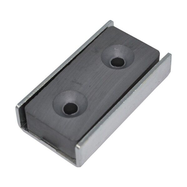 トラスコ キャップ付フェライト磁石５０ｍｍＸ２７ｍｍＸ１２ｍｍ１個入り 96 x 52 x 21 mm TFC50KA-1P 1個