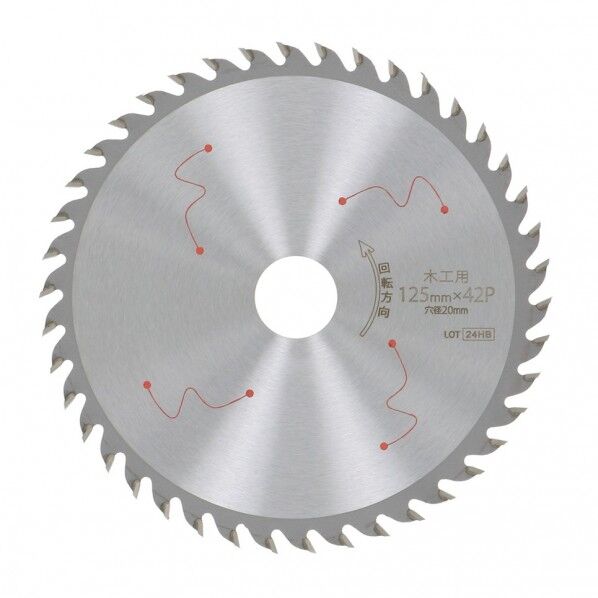 木工用チップソー125×42P