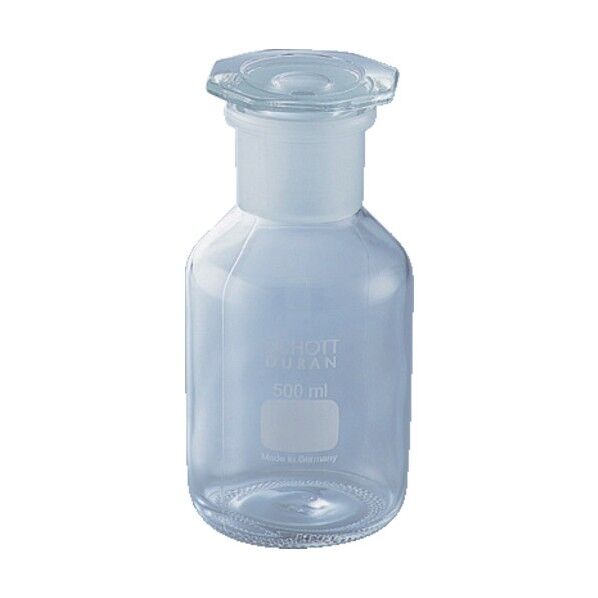 試薬瓶(広口・栓付き)(DURAN(R) 白 50ml 1-8398-01 1