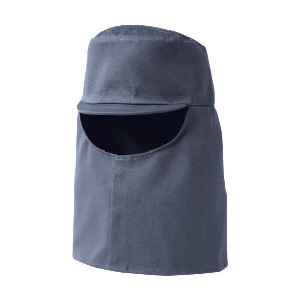 難燃帽子(タレなし) 3503 LLサイズ 綿100% グレー 3503 LL 10 1着...