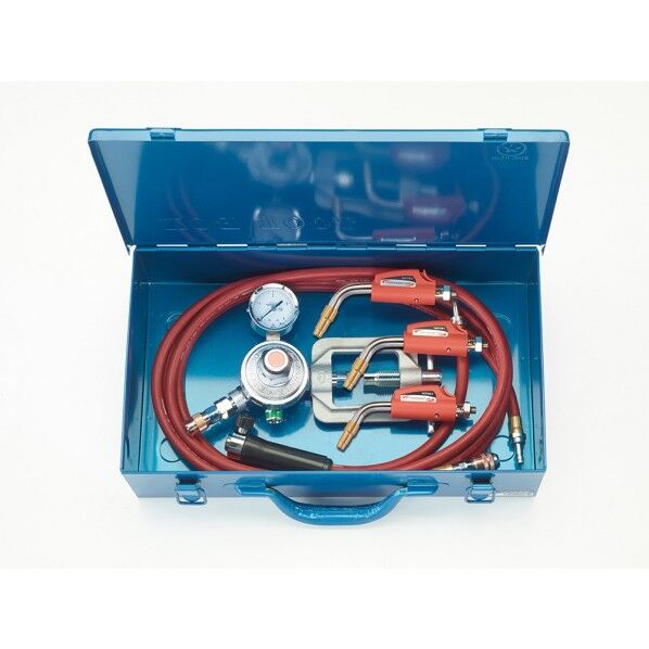 先端60°ワンタッチ着火式アセチレンバーナーキット10mホース