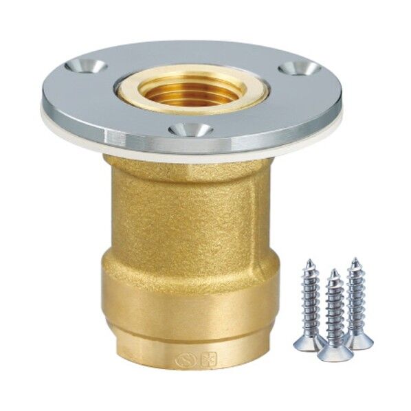 ダブルロックジョイント WJ8型 配管アダプター(黄銅) Φ58 Rc1/2×16A(PEX) WJ8A-1316-S 1点