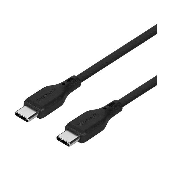 バイオマス素材使用 耐屈曲2万回以上 PD60W充電/データ転送 Type-C to Type-C エコナミクスケーブル