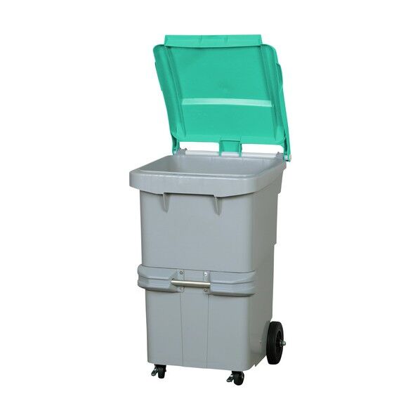 ゴミ箱 SCB200 620000 200L グレー/グリーン 底部排水栓付 グレー/グリーン 200L 62000001GLGRS 1点