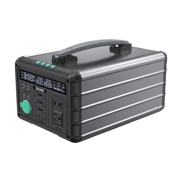 ポータブル電源 SuperBase 600M 600Wh|ファンレス静音|コンパクト ZDSB600M-GY-JP 1点
