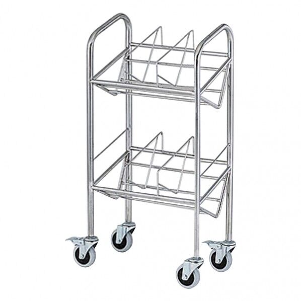 カルテワゴン(パイプタイプ) 540×310×1010mm 8-7484-01 1