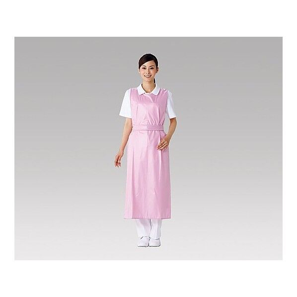 入浴介助エプロン (防水加工) ピンク 8-5909-01 1