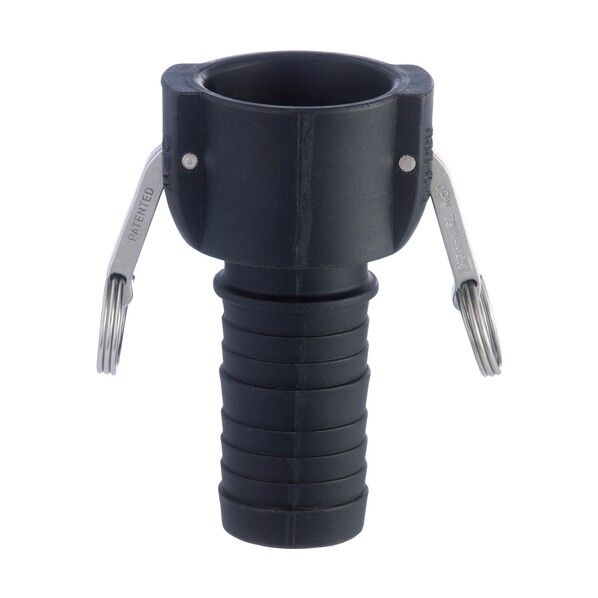 カムロック カプラー ホースシャンク ポリプロピレン 3/4インチ 633-C-3/4-PP 1点