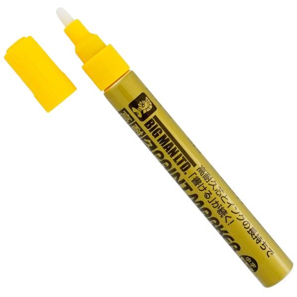 BIGMAN 高耐久ペイントマーカー 6ml 黄 TSB-004 1本...