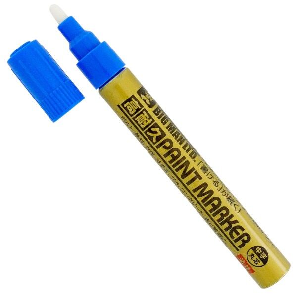 BIGMAN 高耐久ペイントマーカー 6ml 青 TSB-007 1本...