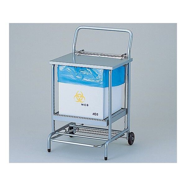 ダンボール用スタンド フタ付 NFD1 シルバー 8-8850-01 1