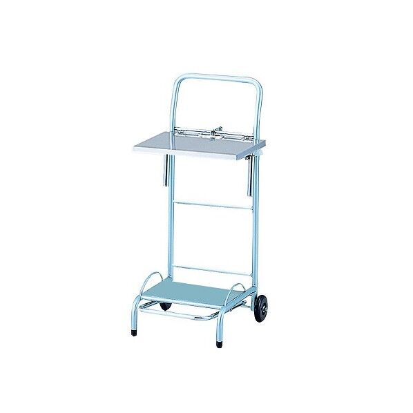 ゴミ袋スタンド(フタ付) NFG-1 シルバー 8-8851-01 1