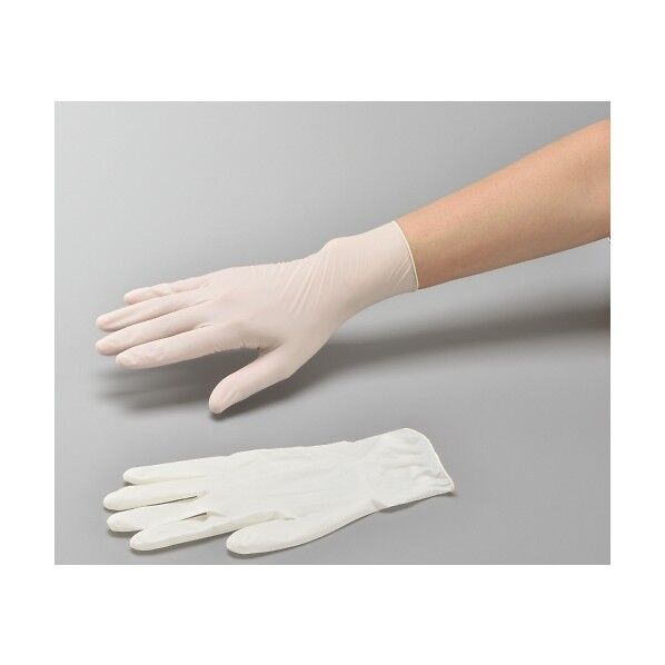 ナビロール手袋(指先エンボス・エコノミータイプ・パウダー付) M 8-9970-02 100枚